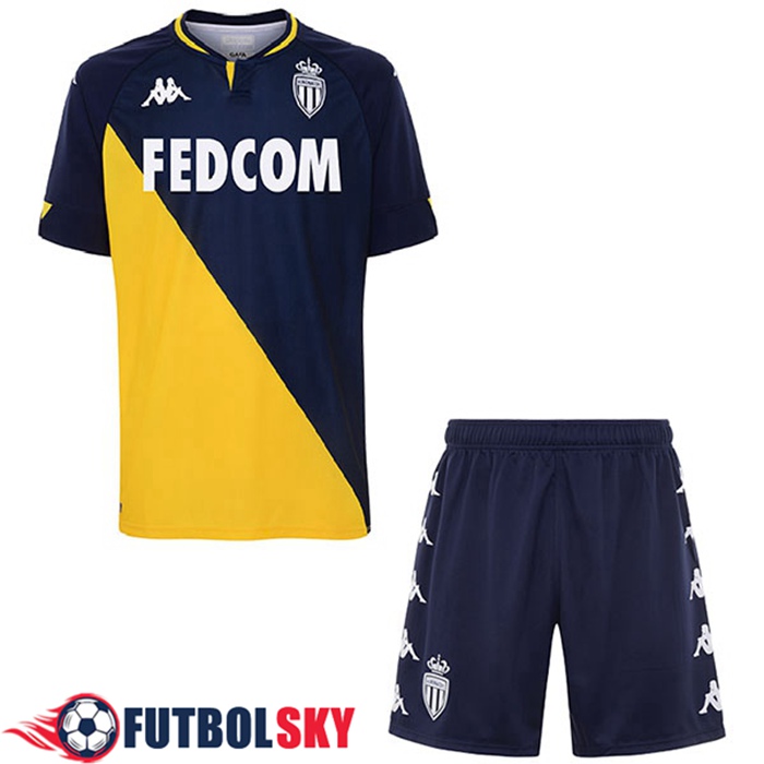 Camiseta De Futbol AS Monaco Niños Alternativo 2020/2021