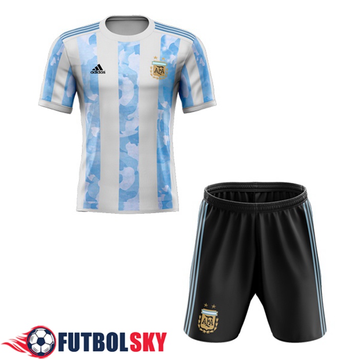 Camiseta De Futbol Argentina Niños Titular 2020/2021