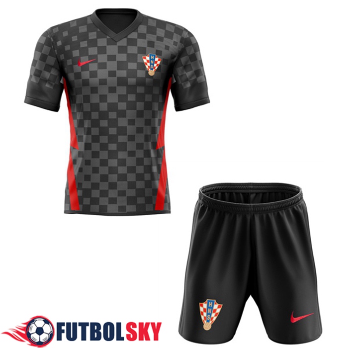 Camiseta De Futbol Croacia Niños Alternativo 2020/2021