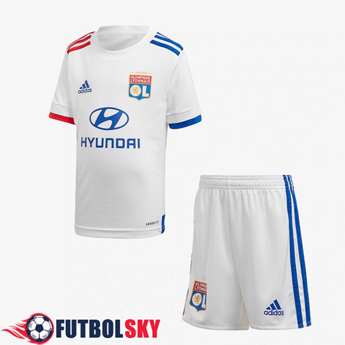 Camiseta De Futbol Lyon OL Niños Titular 2020/2021