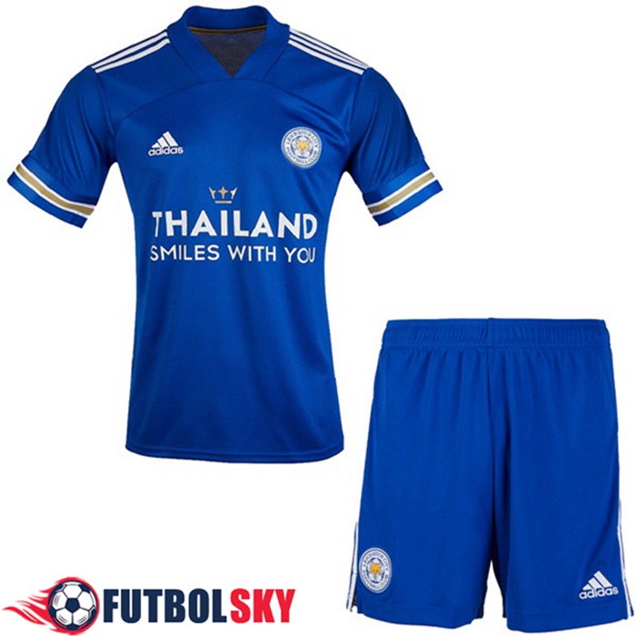 Camiseta De Futbol Leicester City Niños Titular 2020/2021
