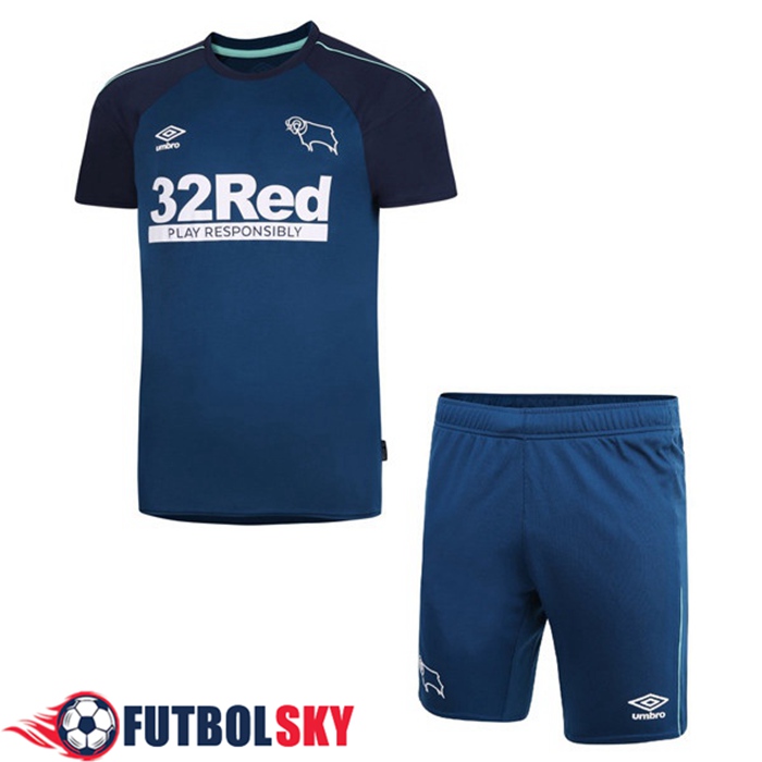 Camiseta De Futbol Derby County Niños Alternativo 2020/2021