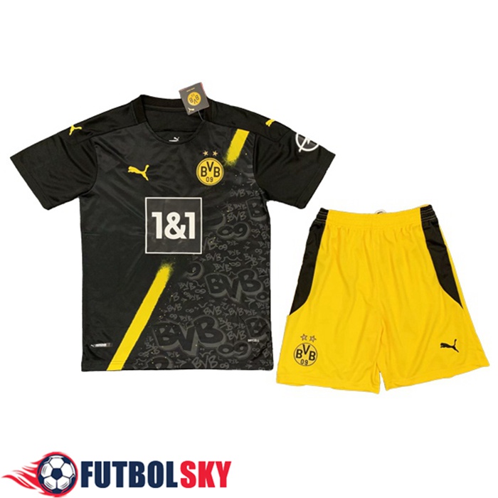 Camiseta De Futbol Dortmund BVB Niños Alternativo 2020/2021