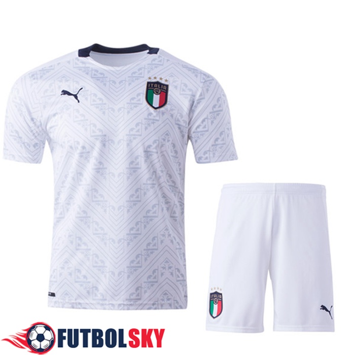 Camisetas Equipos Italia Niños Alternativo UEFA Euro 2020