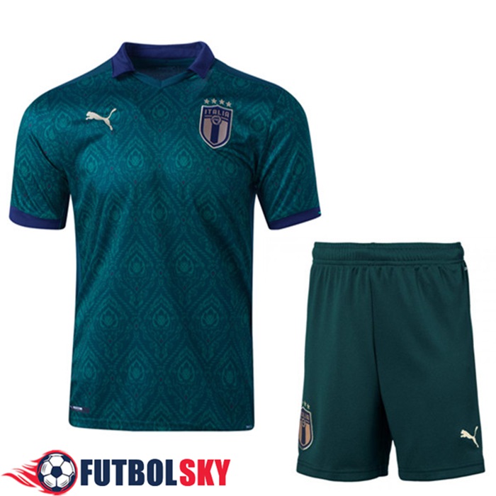 Camisetas Equipos Italia Niños Tercero UEFA Euro 2020
