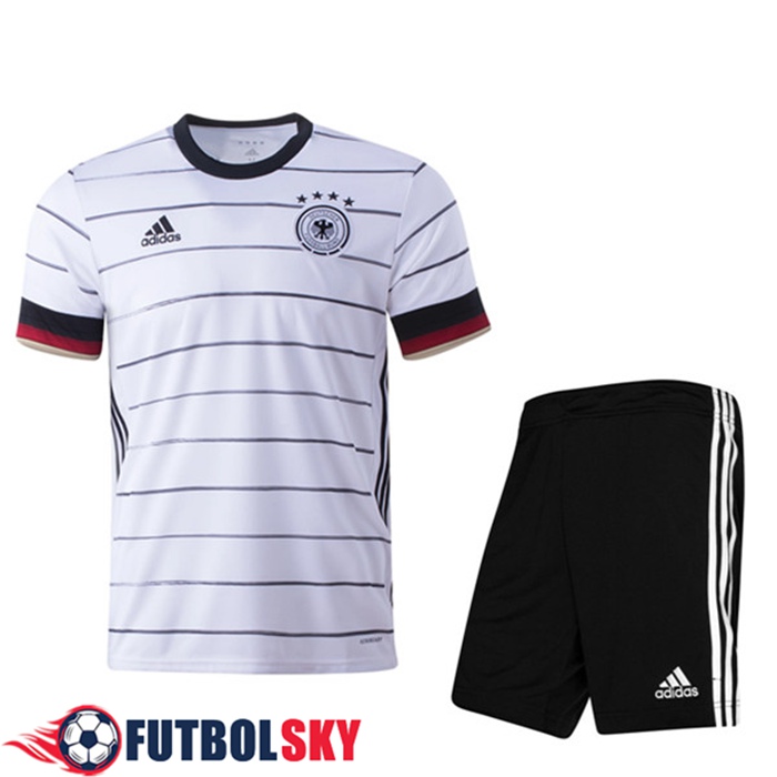 Camisetas Equipos Alemania Niños Titular UEFA Euro 2020