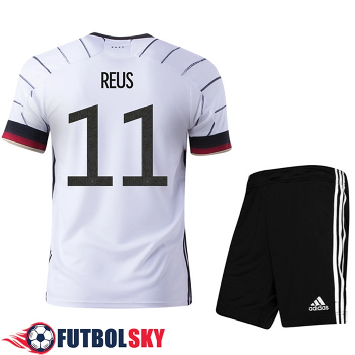 Camiseta Alemania (Reus 11) Niños Titular UEFA Euro 2020