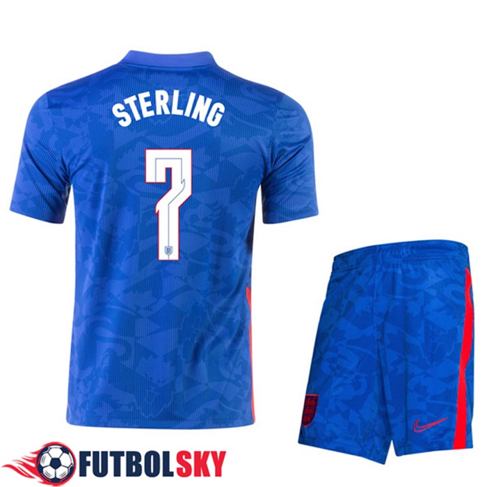 Camiseta Inglaterra (Sterling 7) Niños Alternativo UEFA Euro 2020