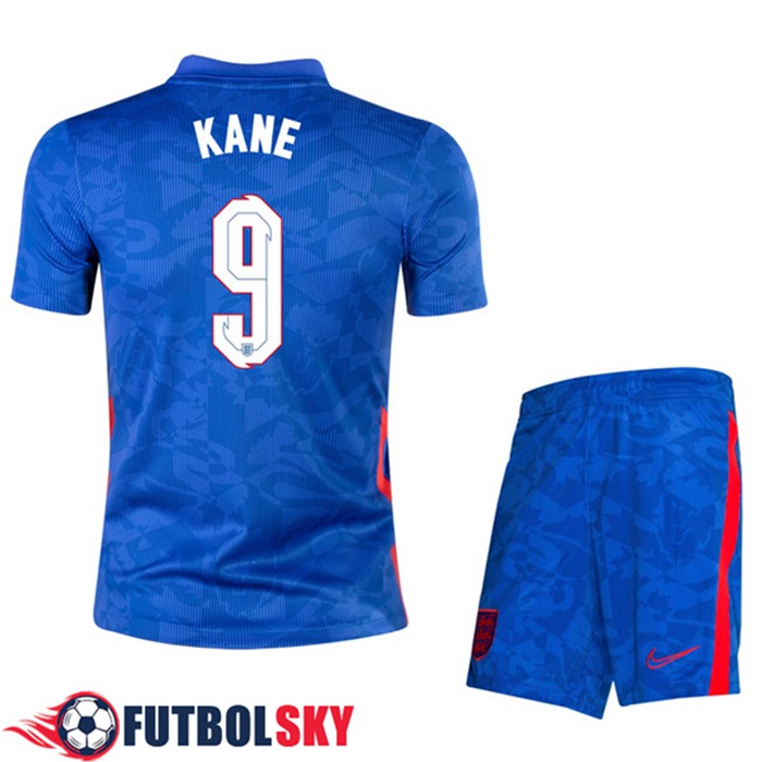 Camiseta Inglaterra (Kane 9) Niños Alternativo UEFA Euro 2020