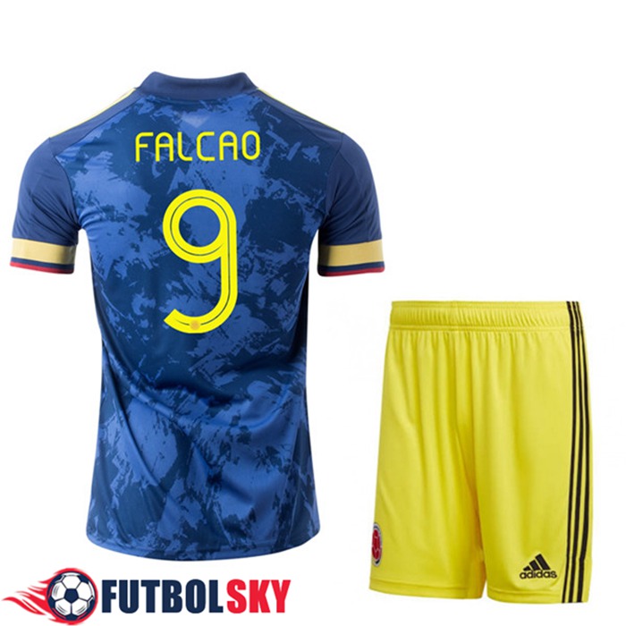 Camiseta Colombia (FALCAO 9) Niños Alternativo UEFA Euro 2020