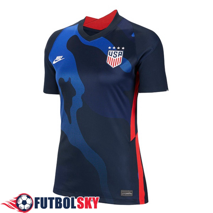 Camiseta De Futbol Estados Unidos Mujer Alternativo 2020/2021