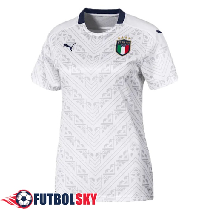 Camiseta De Futbol Italia Mujer Alternativo 2020/2021