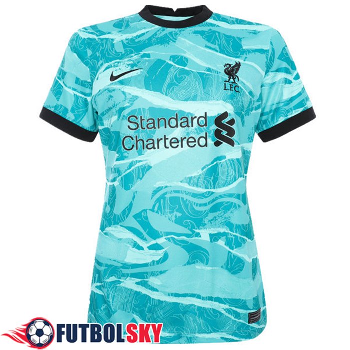 Camiseta De Futbol FC Liverpool Mujer Alternativo 2020/2021