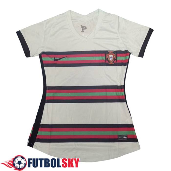Camiseta De Futbol Portugal Mujer Alternativo 2020/2021