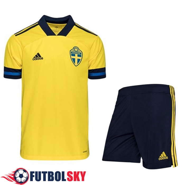 Camiseta Futbol Suecia Titular + Cortos 2020/2021