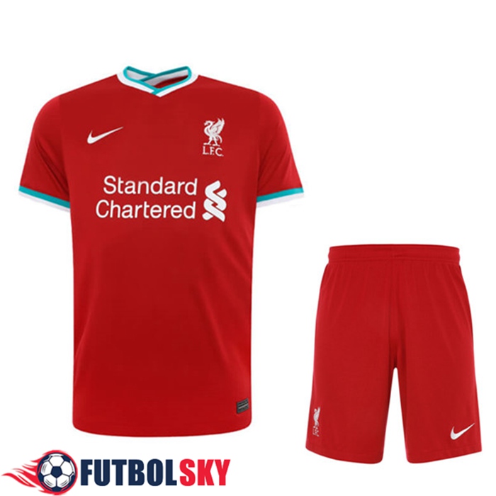Camiseta Futbol FC Liverpool Titular + Cortos 2020/2021