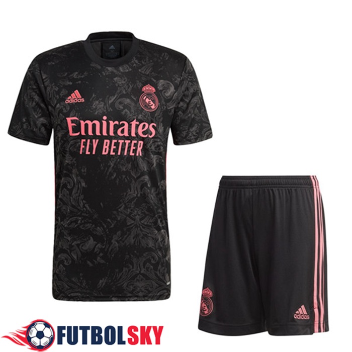 Camiseta Futbol Real Madrid Tercero + Cortos 2020/2021