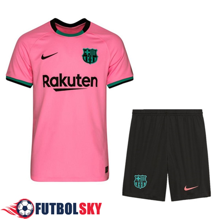 Camiseta Futbol FC Barcelona Tercero + Cortos 2020/2021
