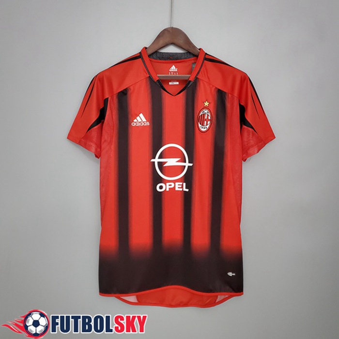Camiseta Futbol AC Milan Retro Titular 2004/2005