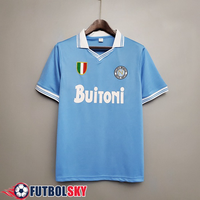 Camiseta Futbol SSC Naples Retro Titular 1986/1987